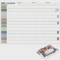 Jaarplanner 2027 - Grote Wandkalender met Planvakken en Stickers
