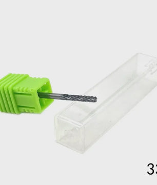 Professionele Tungsten Carbide Nagelboor Bits Set - 33 Stijlen voor Manicure & Pedicure