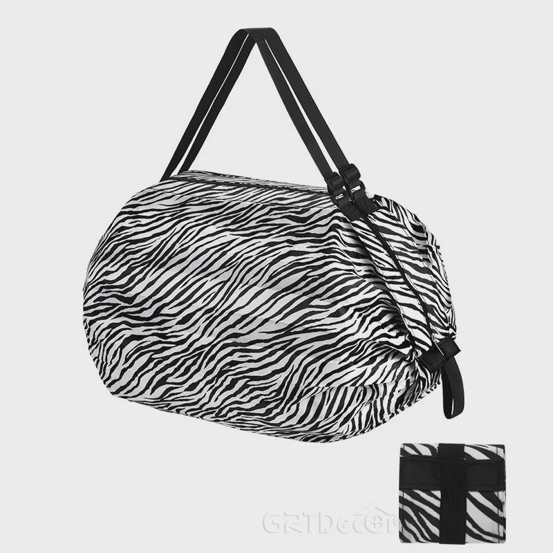 Grote Opvouwbare Shopper Tas - Ideaal voor Reizen en Boodschappen