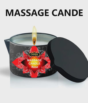 Luxe Massage Olie Kaars - Aromatherapie voor Ontspanning & Huidverzorging