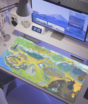 Grote Gaming Muismat XL - Lotrs Film Thema Deskmat voor PC & Bureau