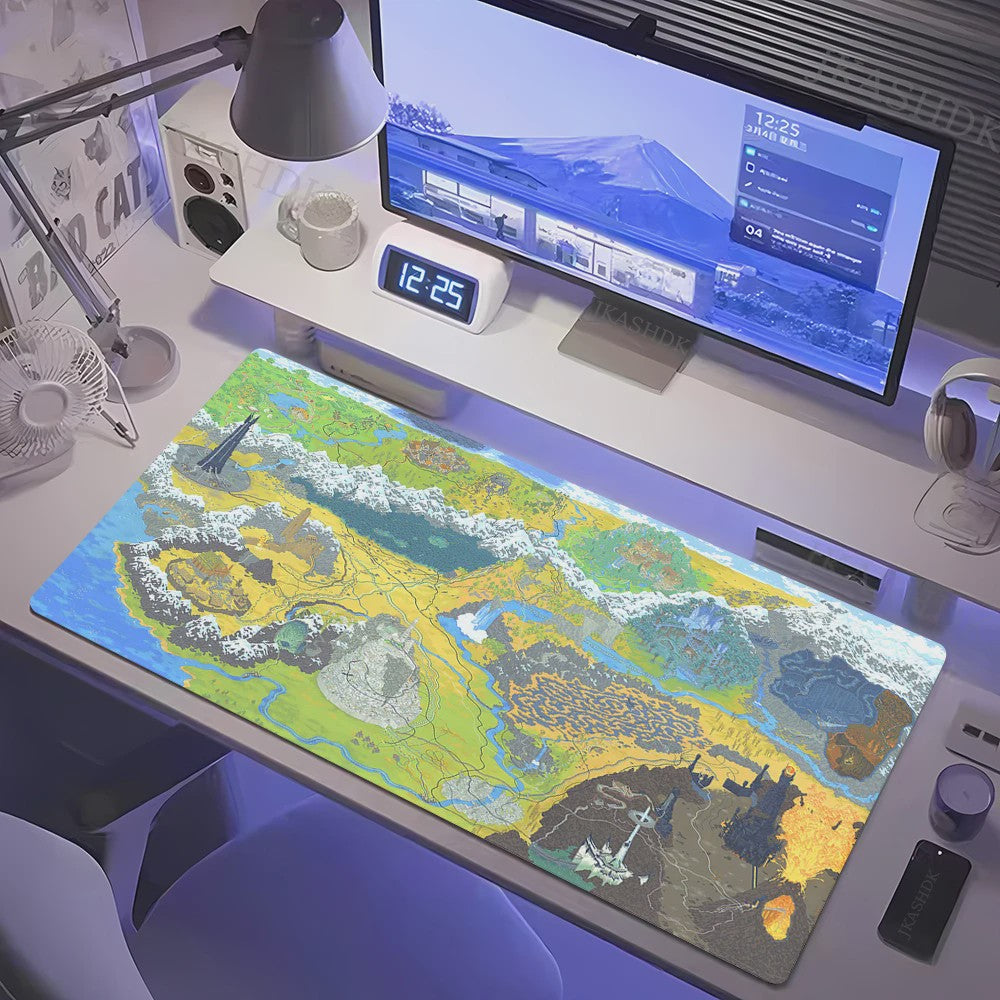 Grote Gaming Muismat XL - Lotrs Film Thema Deskmat voor PC & Bureau
