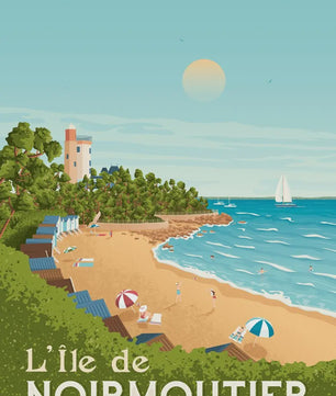 Nordic Canvas Poster: Kleurrijke Reisposters van Europese Steden - Parijs, Nice, Monaco