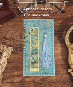 Luxe Metalen Bladwijzer met Penseel en Kwastje - Kunstcollectie