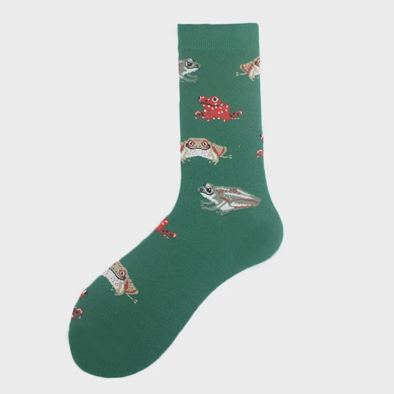 Unisex Happy Socks met Vrolijke Ontwerpen: Dinosaurus, Alien, Haai & Meer