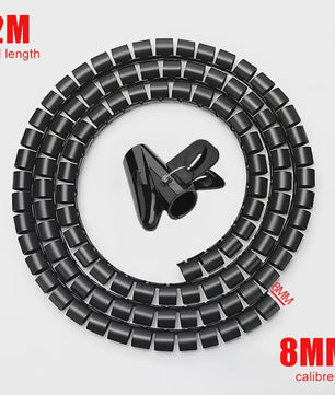 Flexibele Kabel Organizer Buiskous 2 Meter - Kabelbeschermer & Kabelmanagement