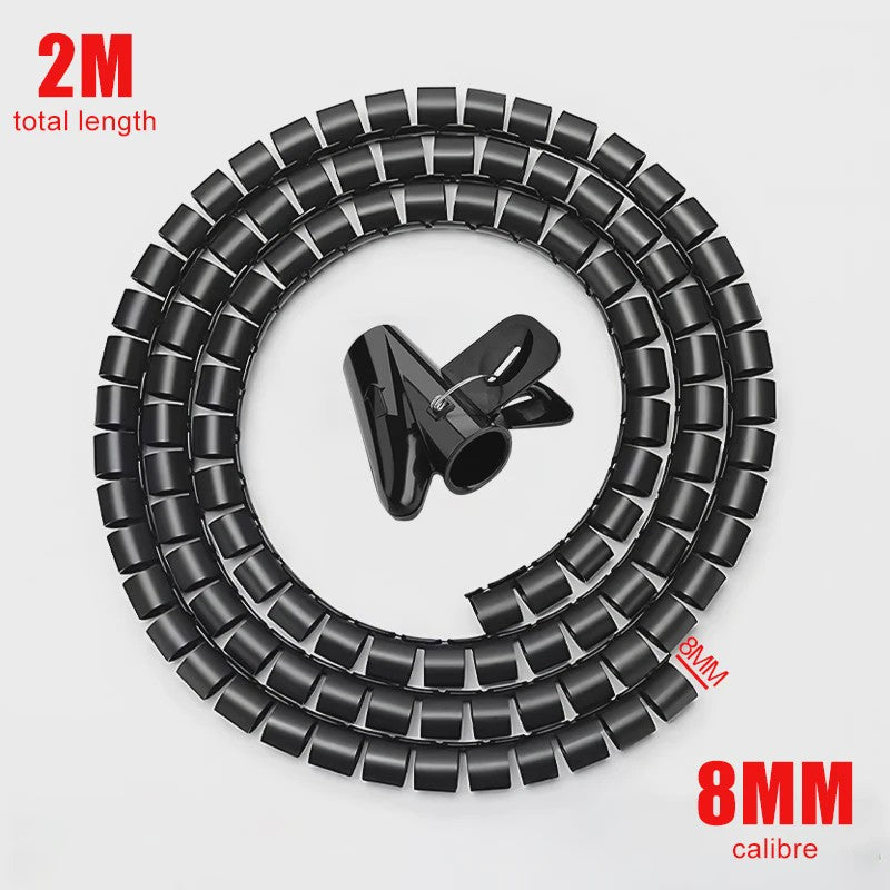 Flexibele Kabel Organizer Buiskous 2 Meter - Kabelbeschermer & Kabelmanagement
