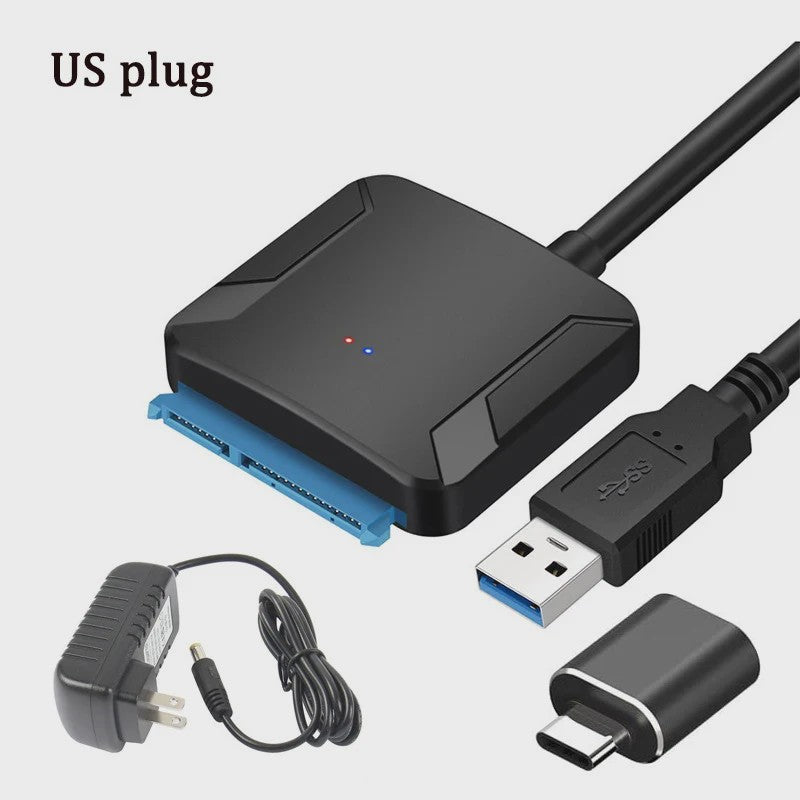 USB 3.0 naar SATA Adapter Kabel voor 2.5" en 3.5" HDD/SSD