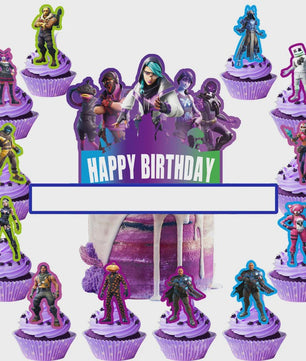 Feestdecoratie Fortnite & Llama Thema - Verjaardag, Babyborrel & Kinderfeest