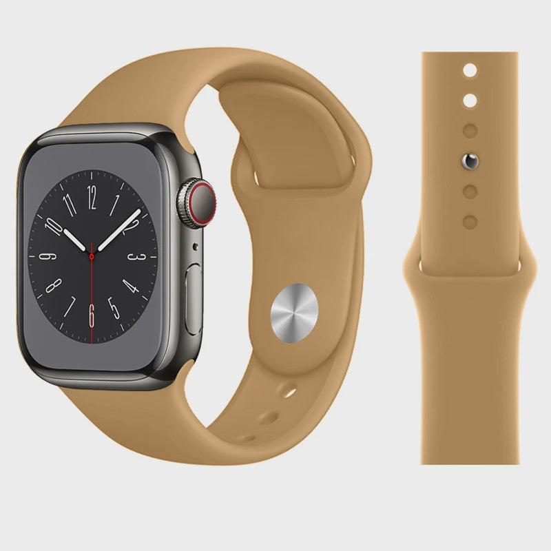 Sport Siliconen Bandje voor Apple Watch 38-49mm - Serie 1 t/m 11, SE, Ultra