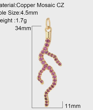 Gouden Bedeltjes voor Sieraden Maken: Cactus, Kers, Paddenstoel, Bloem & Fruit