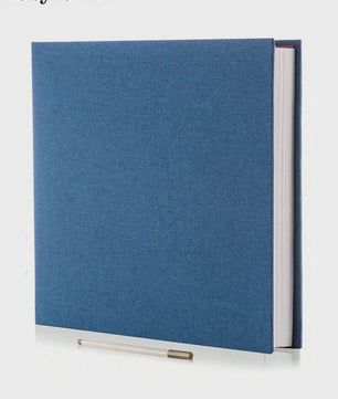 Linnen Fotoalbum Zelfklevend - DIY Scrapbook voor 2x3 tot 8x10 Inch Foto's