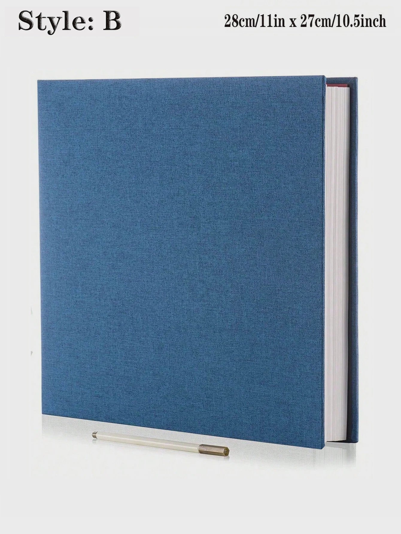 Linnen Fotoalbum Zelfklevend - DIY Scrapbook voor 2x3 tot 8x10 Inch Foto's