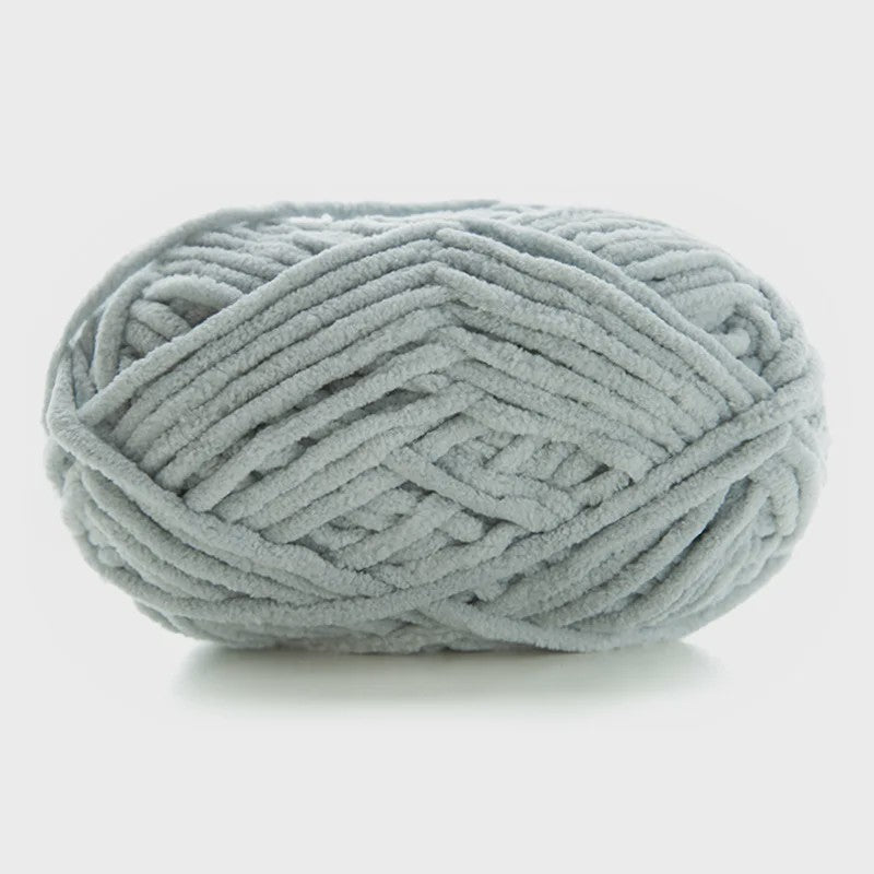 Zacht Chenille Garen 50g - Dik Velvet Garen voor Handwerken & DIY Baby Projecten