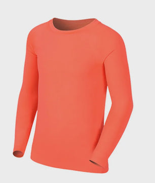 Kids Children Boy Girl Compression Running Long T Shirt Fitness Sport Basketball Football Gym Sportswear Soccer Clothes 25
