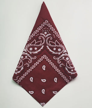 Klassieke Katoenen Bandana 55x55cm - Paisley Print Hoofdband voor Dames & Heren