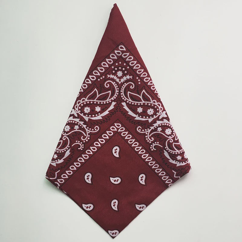 Klassieke Katoenen Bandana 55x55cm - Paisley Print Hoofdband voor Dames & Heren