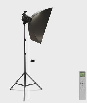 135W Bowens LED Studio Lamp met 90cm Honeycomb Softbox & Statief