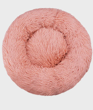 Warm & Zacht Rond Hondenkussen/Kattenmand - Pluche, Wasbaar & Comfortabel