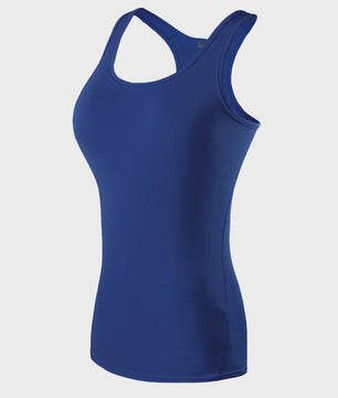Dames Yoga & Sporttop: Sneldrogend, Mouwloos Tanktop voor Fitness & Gym