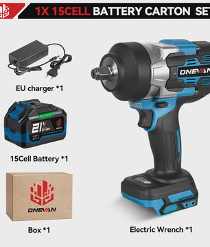 ONEVAN Accu Slagmoersleutel 2800 Nm Borstelloos - 5 Snelheden - Makita 18V Compatibel