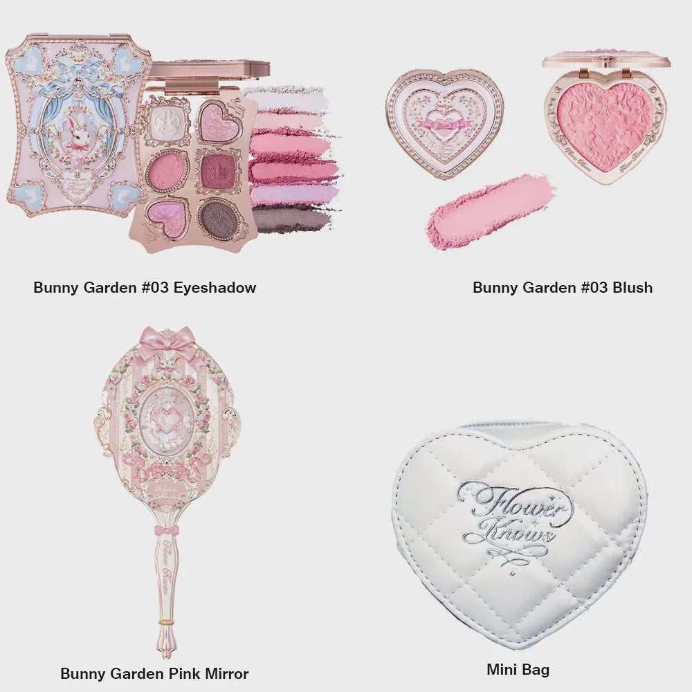 Flower Knows Luxe Make-up Cadeaubox: Foundation, Blush, Lip Cream & Tas