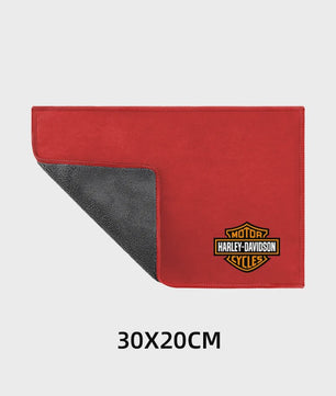 Set van 2 Harley Davidson Microvezel Doeken - Soft Drying Cloth voor Auto & Motor