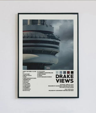Drake Album Cover Posters - Canvas Muurdecoratie