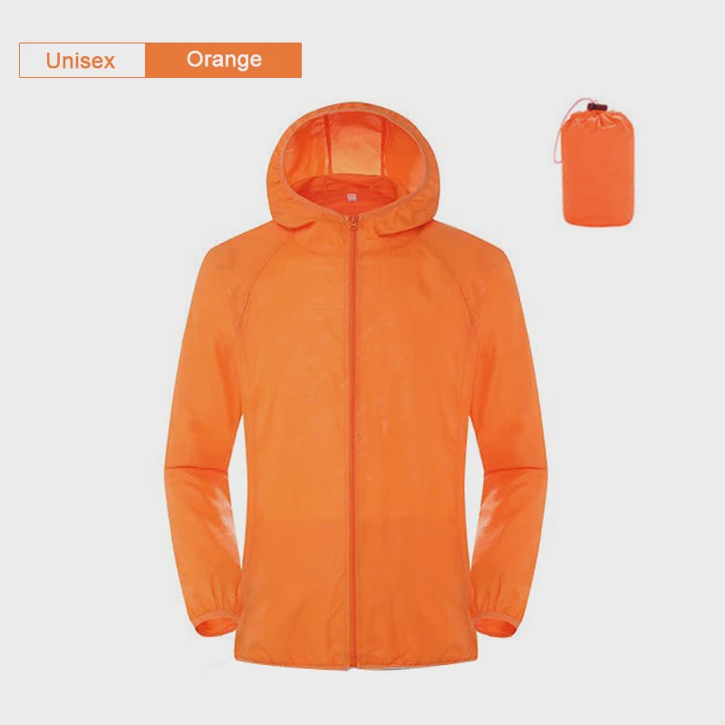 Unisex Waterdichte Outdoor Jas - Lichtgewicht Windjack met UV Bescherming