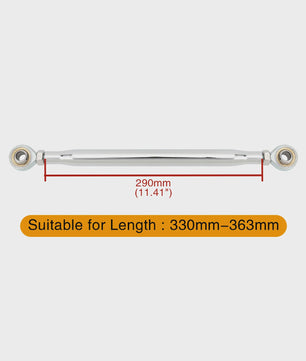Universele Motor Schakelstang Linkage - 50mm tot 370mm - Verstelbaar