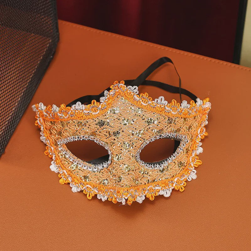 Luxe Venetiaans Masker - Half Gezicht Feest & Festival Accessoire
