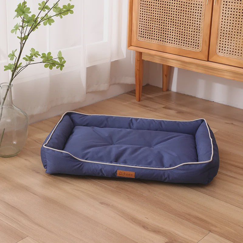 Luxe Vierkante Hondenkussen - Waterdicht & Bite-Resistant - Comfortabel voor Grote Honden en Katten