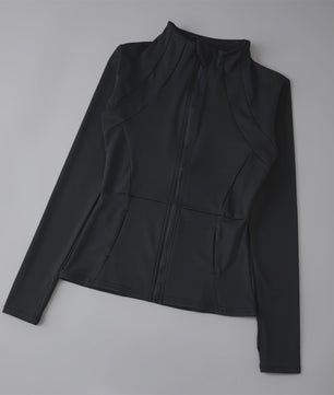 Dames Sportjack met Lange Mouwen - Windbreaker Stijl voor Running, Yoga & Workouts