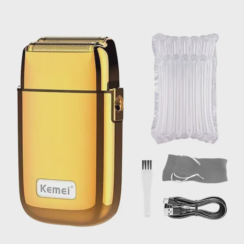 Kemei Professionele Metalen Trimmer KM-TX1/KM-2010/KM-1949 - Oplaadbaar met LED Display