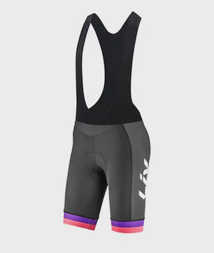 LIV Dames Fietsset Zomer - Korte Mouwen Jersey & Bibshort - Sneldrogend
