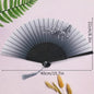 Elegante Chinese Stijl Vouwbare Handwaaier met Kwastje - Perfect voor Dans, Decoratie of Cadeau