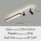 Moderne LED Plafondlamp met Spotlight - Zwart, Wit of Goud - Sfeervolle Verlichting voor Slaapkamer & Studiekamer