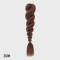 Ombre Jumbo Synthetisch Vlecht Haar - 2-Tone Kleuren voor DIY Kapsels