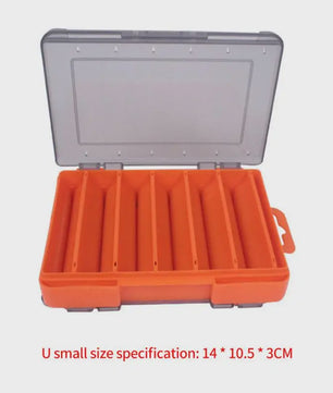 Vis Tackle Box met Compartimenten - Opslag voor Haken, Lokaas en Accessoires
