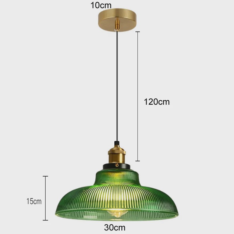 Moderne Glazen Hanglamp - Stijlvolle Plafondlamp voor Woonkamer, Keuken & Eetkamer