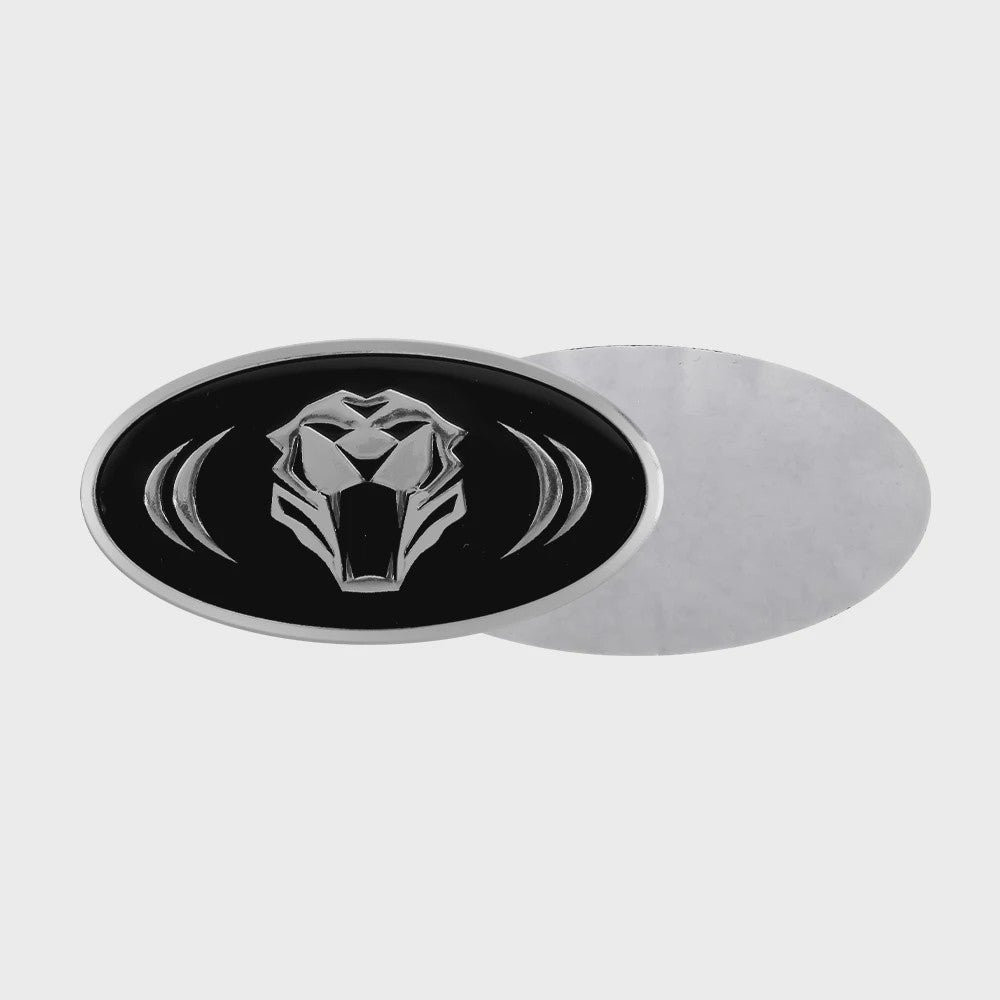 Stuurwiel Embleem Badge Sticker voor KIA Modellen (6.1x3.2cm)