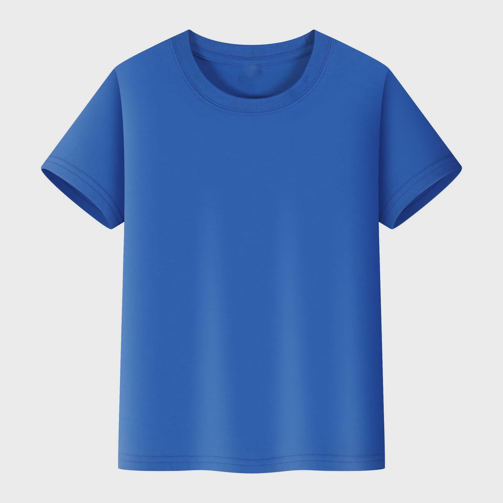 Basic Katoenen T-shirt voor Kinderen & Baby's - Jongens & Meisjes - Wit & Roze - Maten 1 t/m 14 Jaar