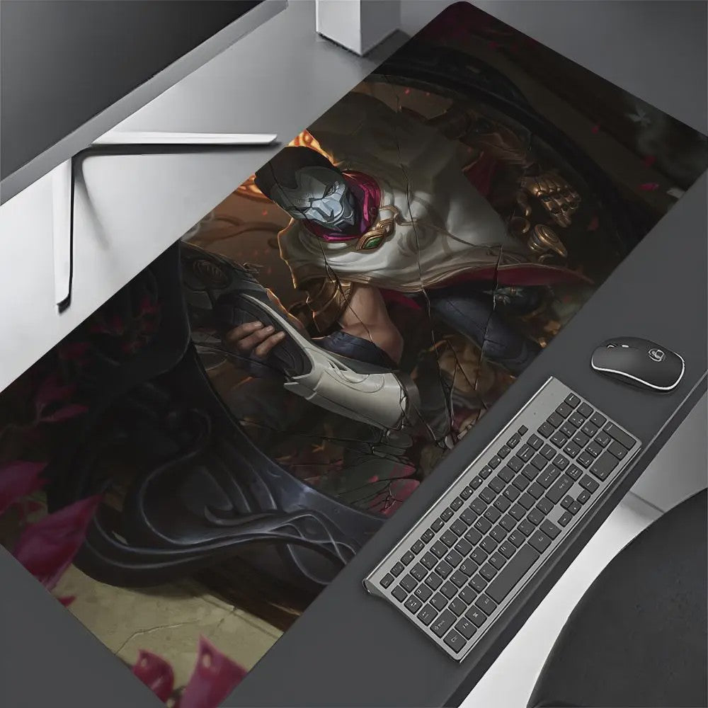 League of Legends Jhin XXL Gaming Mouse Pad - 900x400mm Speelmat voor PC & Bureau