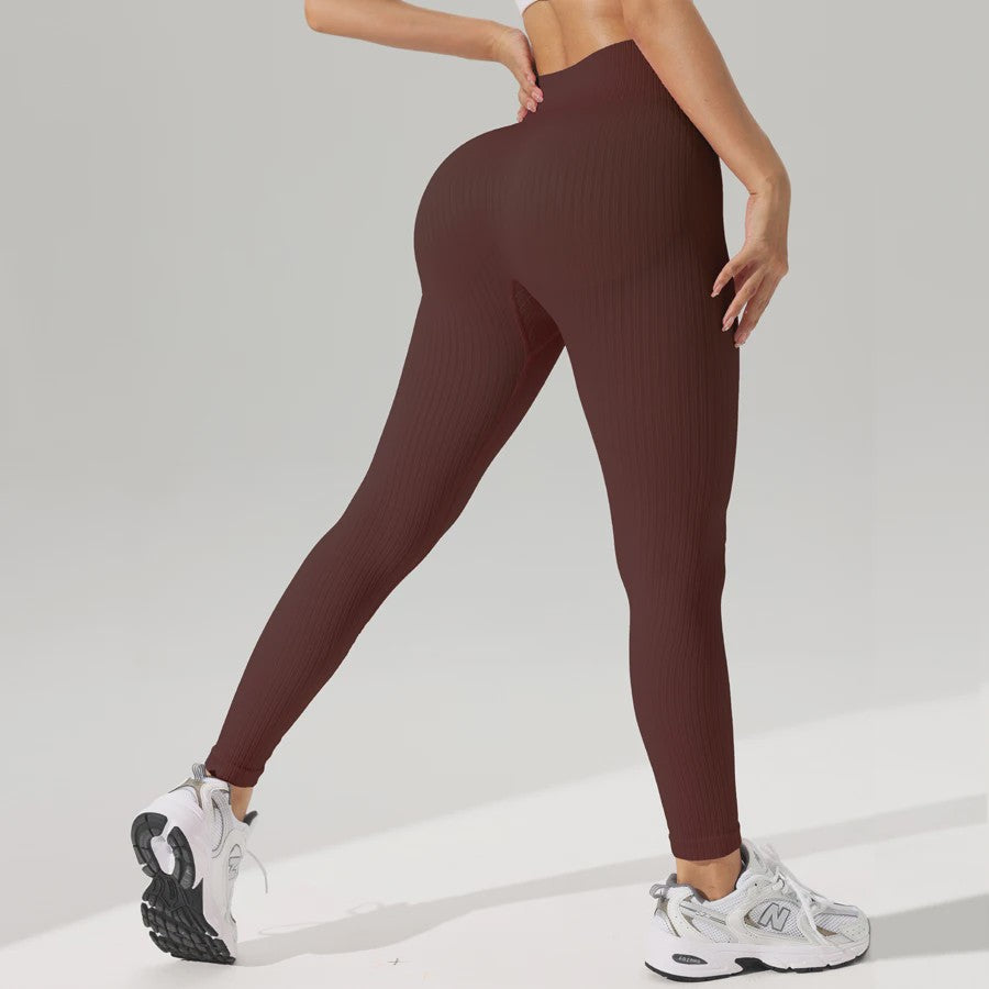 Naadloze Sportlegging Dames met Tummy Control - Perfect voor Yoga & Fitness