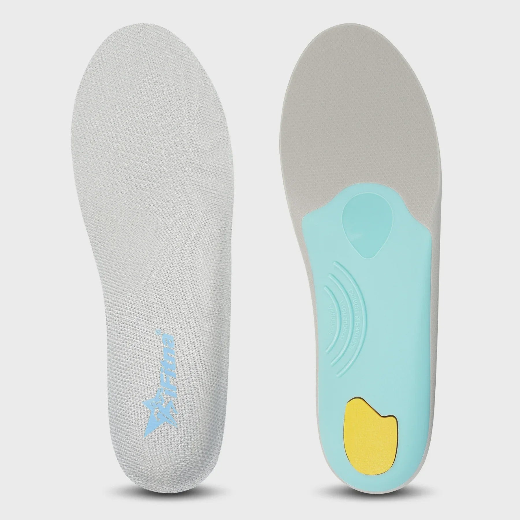 Orthopedische Steunzolen voor Platte Voeten, Hielpijn & Plantaire Fasciitis - Unisex Schoen Inlegzolen