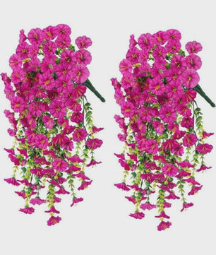Hangende Kunstbloemen Slanke Winde (Ochtendgloren) - Decoratie voor Huis, Tuin & Feesten
