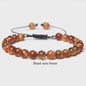 Blauwe Tijgeroog Kralen Armband 6MM - Natuursteen Meditatie Sieraden