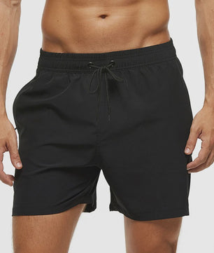Heren Zwembroek Zomer Sportief Ademend met Elastische Tailleband, Mesh Voering en Zakken