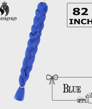 Alororo Jumbo Braids Haarverlenging - 82 Inch Synthetisch Hittebestendig Vlecht Haar