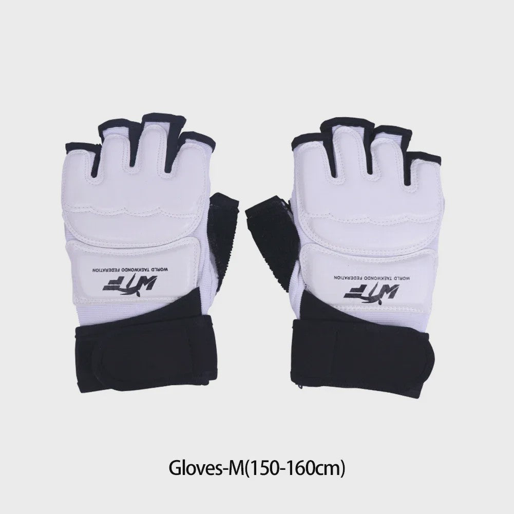 Karate & Taekwondo Handschoenen en Voetbeschermers Set - Half Vinger & Flexibel